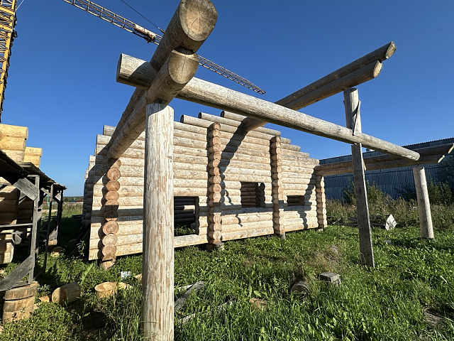 Купить сруб  99 кв.м. со скидкой  400 тысяч рублей.